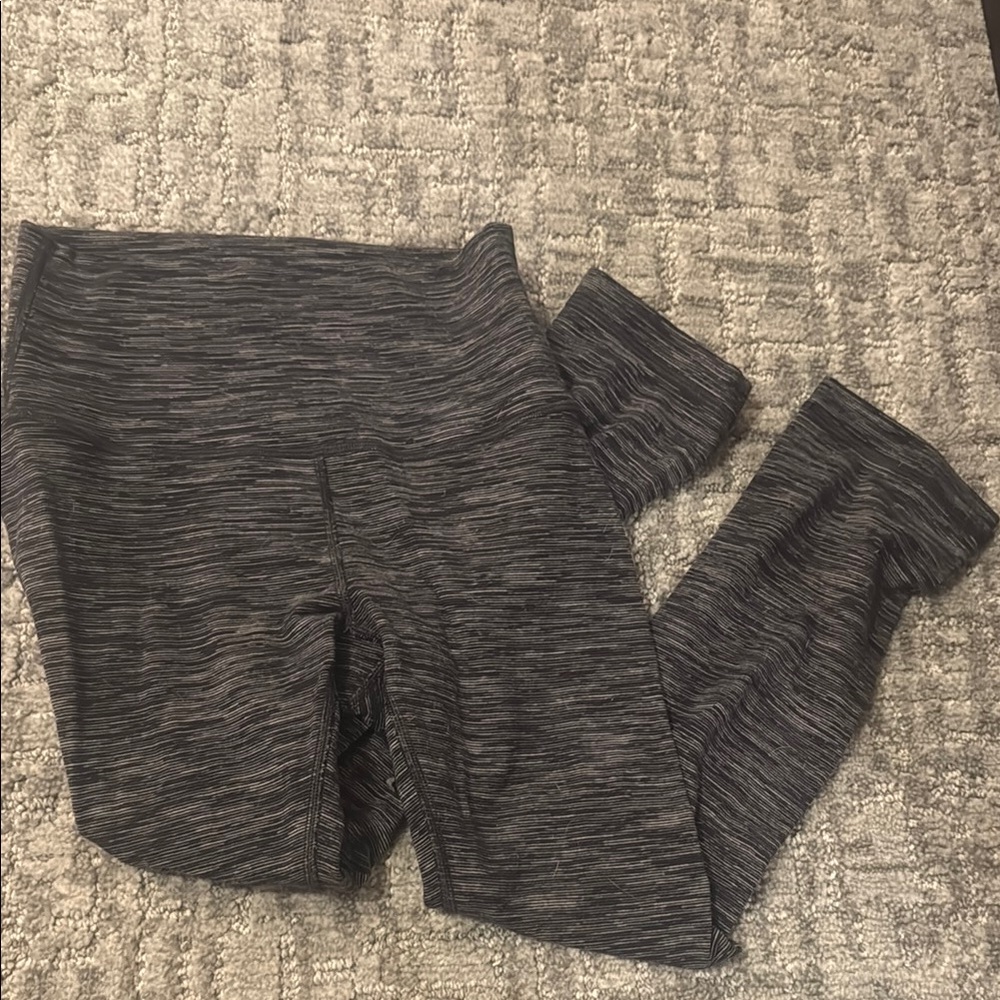 lululemon athletica Gray Leggings- size 4